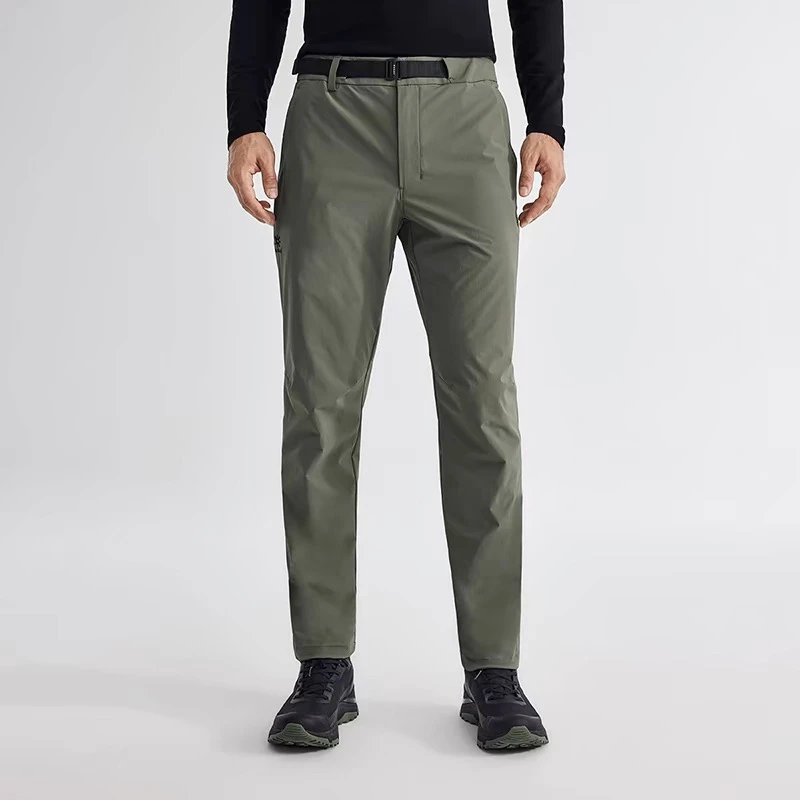 男士休闲户外运动长裤防泼水软壳徒步裤