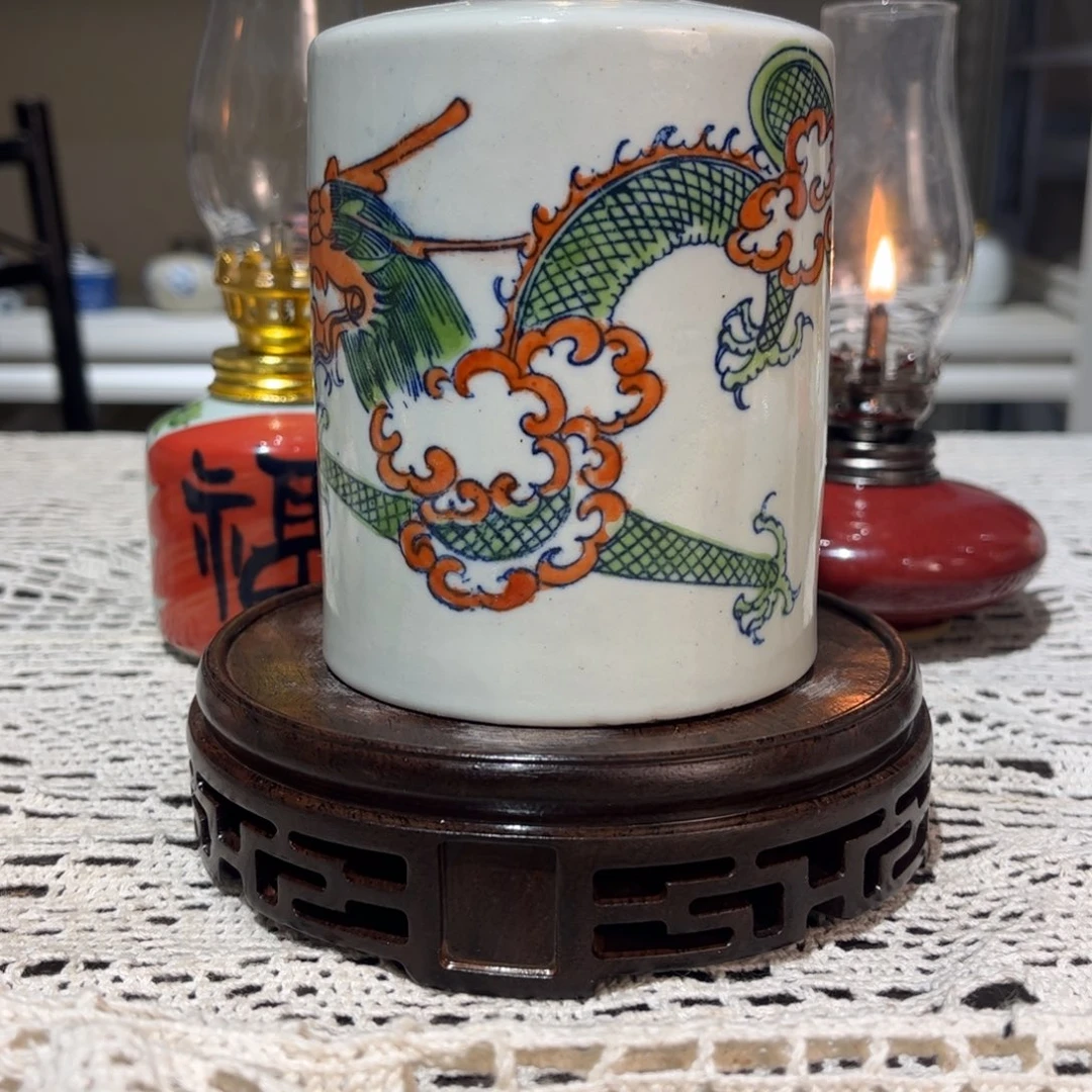摆件景德镇陶瓷香薰灯