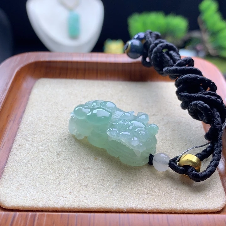 翡翠未镶嵌颈饰貔貅18