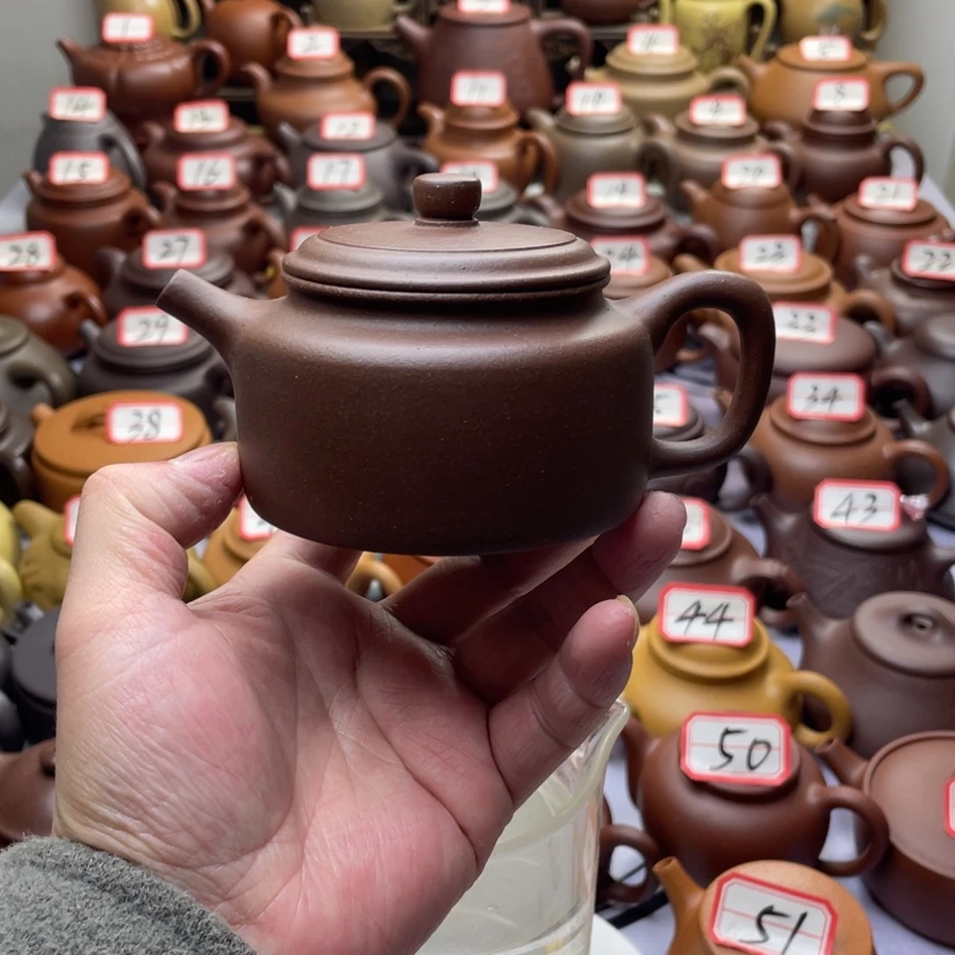 茶壶紫砂微瑕半手工