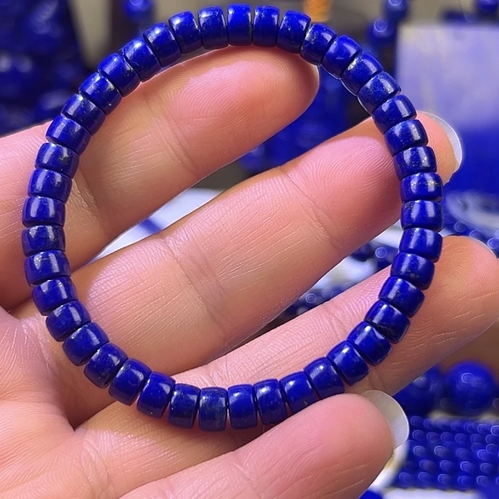 青金石未镶嵌手链