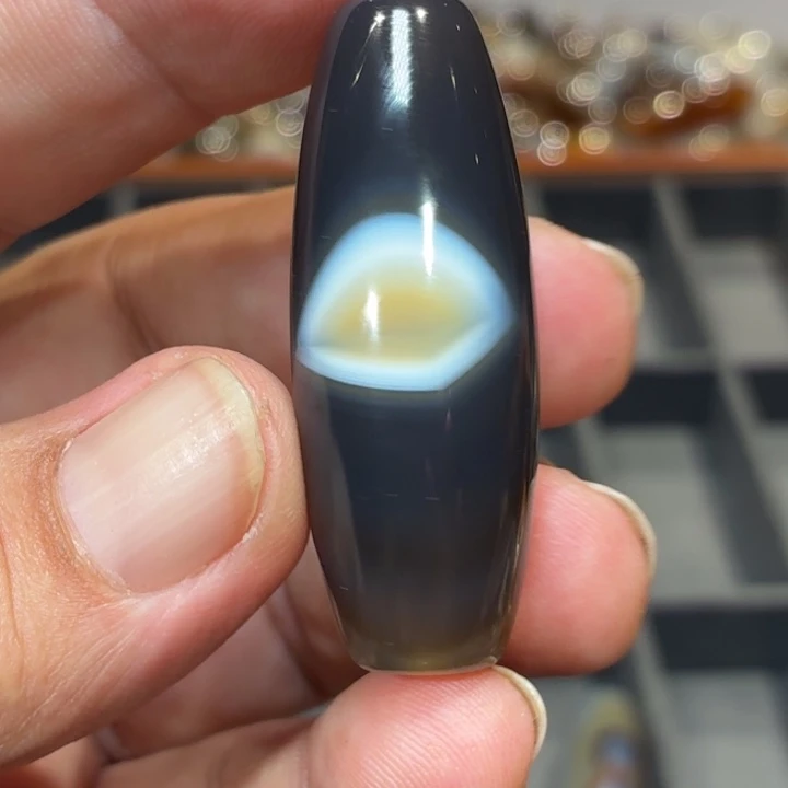 玛瑙/玉髓散珠_HEIMORI 天然天珠