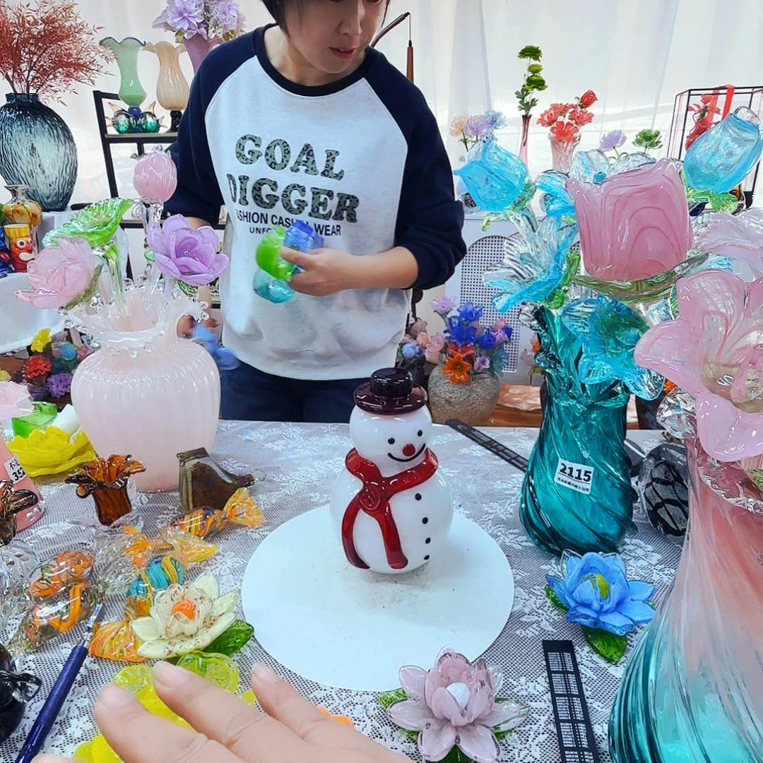 琉璃花瓶花器艺术品
