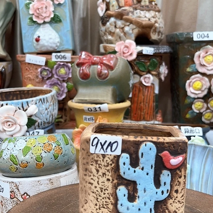 红陶粗陶花盆粗陶花盆