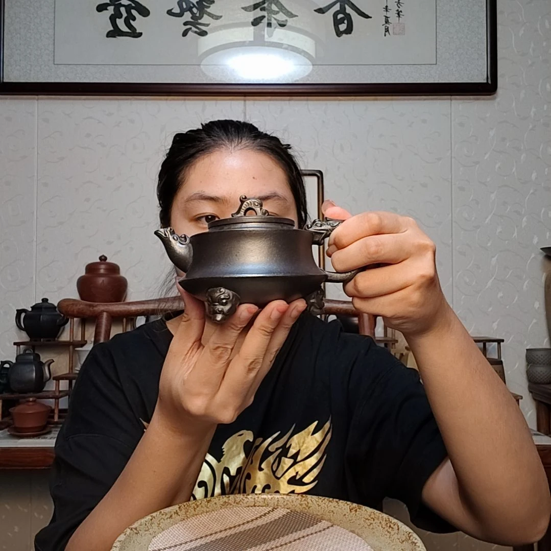 茶壶朱泥龙行天下250毫升
