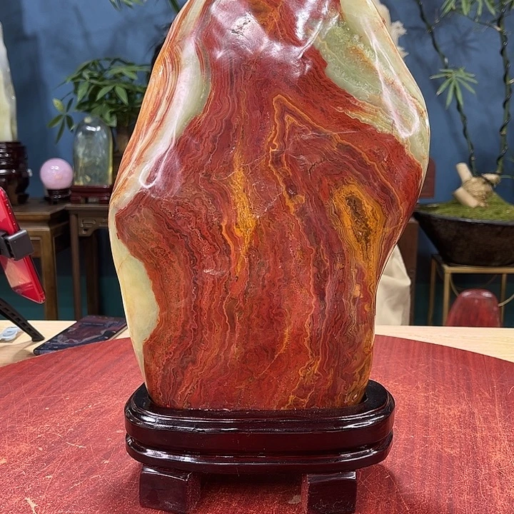 石材天然玉石摆件