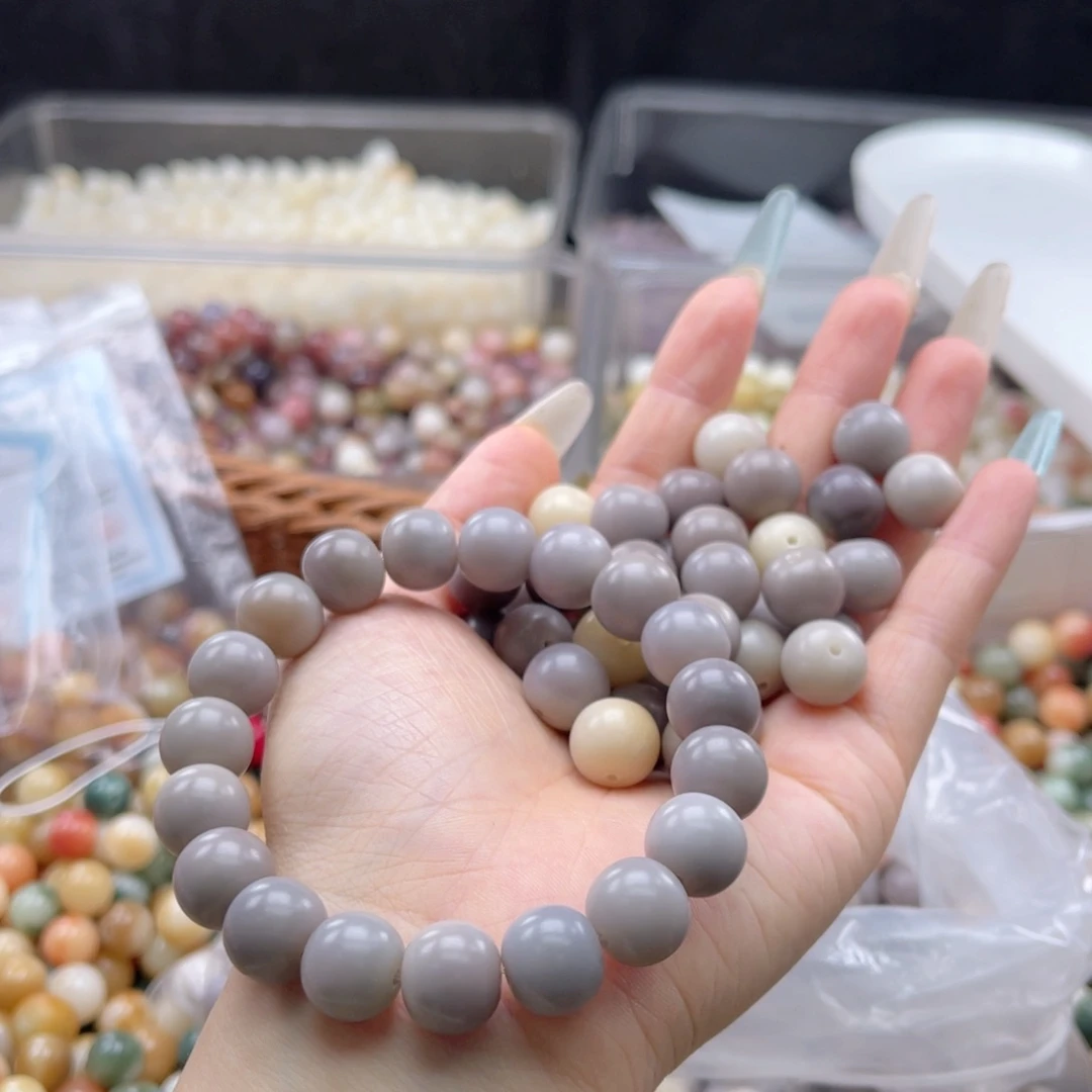 白玉菩提吊坠a12mm/30+6颗苹果