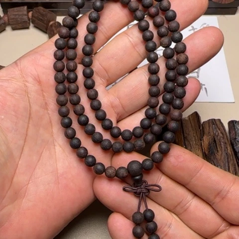 降真香其他降真香0.6*108圆珠手串