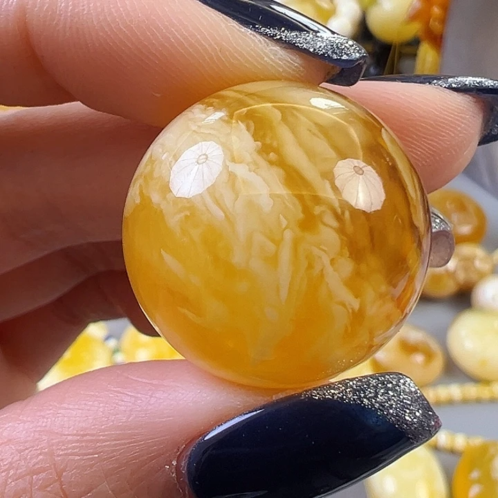 蜜蜡颈饰未镶嵌蜜蜡