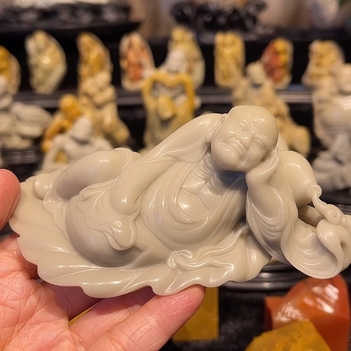 老挝石老挝材质白的非常好看