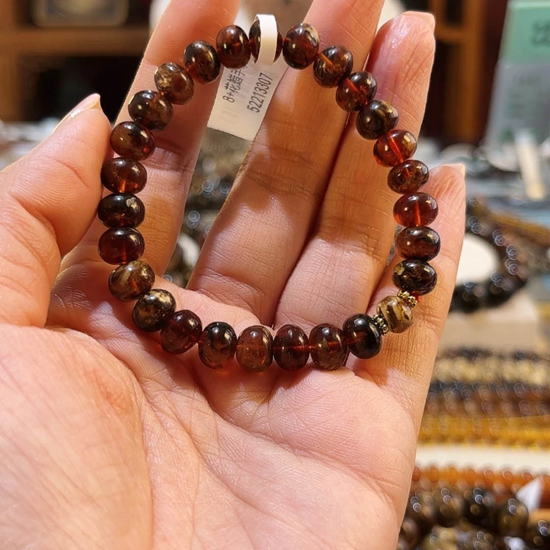 未镶嵌琥珀裸石抚顺琥珀10808八