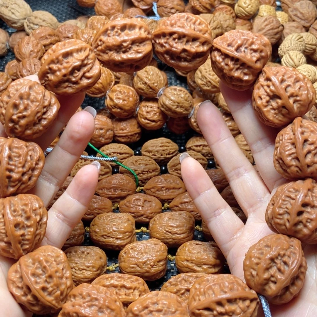 文玩核桃手串否**来八棱