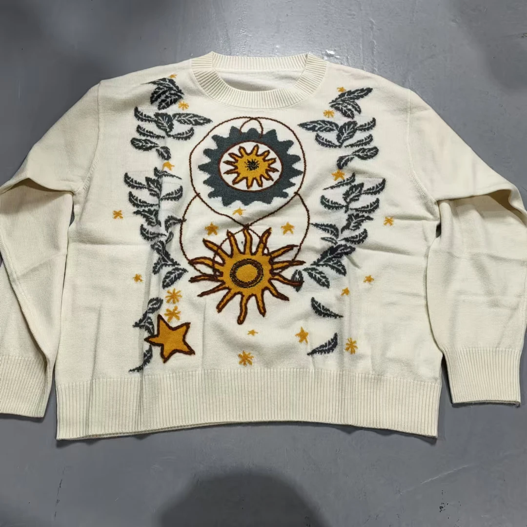 【南油玲姐】白色针织衫MY708