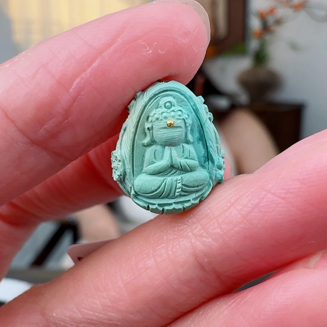 未镶嵌绿松石珠宝奇石