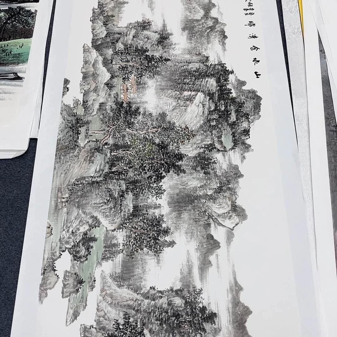 国画宣纸国画纯手绘作品