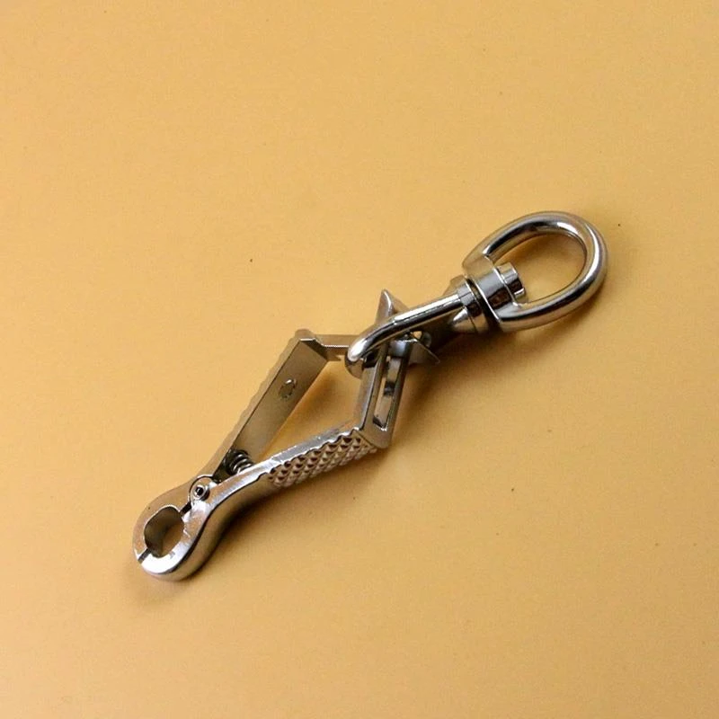 牵引绳夹子鱼尾扣惠比特格力狗狗训练挂钩快速比赛钩快放钩