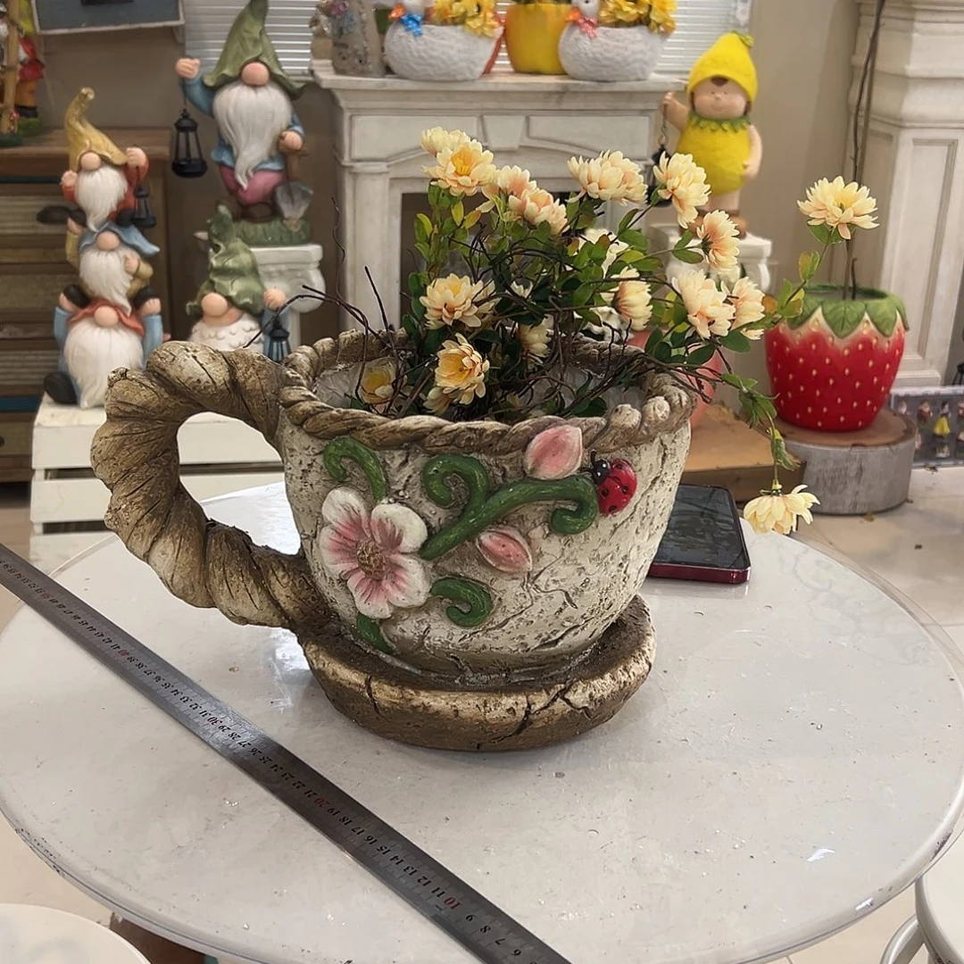 花园摆件红红火火