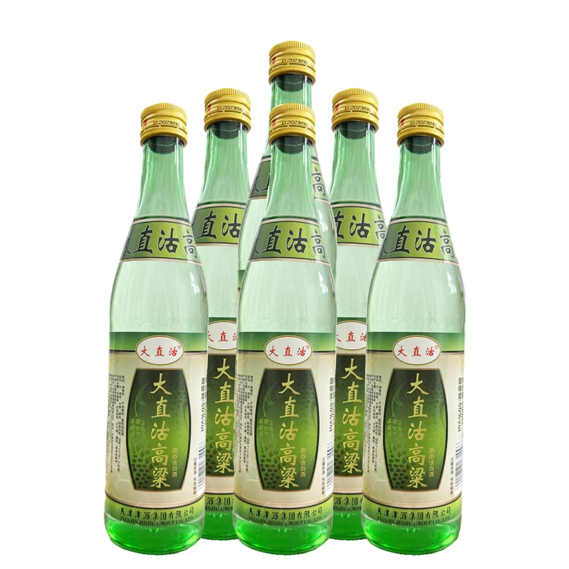 津酒大直沽高粱50度500ml清香型纯粮固态法白酒天津酒整箱50%vol