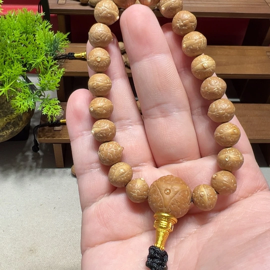 手串凤眼菩提11mm尼泊尔凤眼菩提单圈
