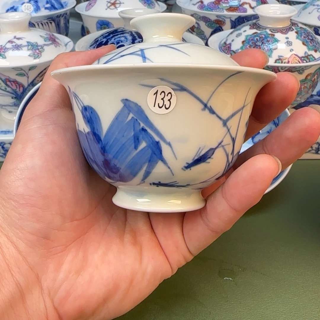 景德镇纯手工手绘茶具133