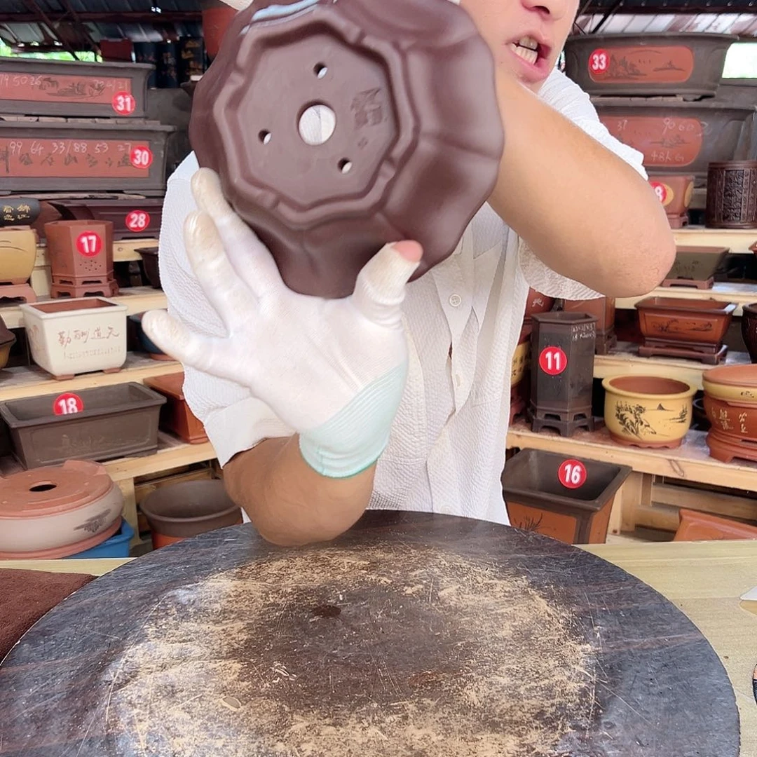 W***大紫砂花盆工厂直发