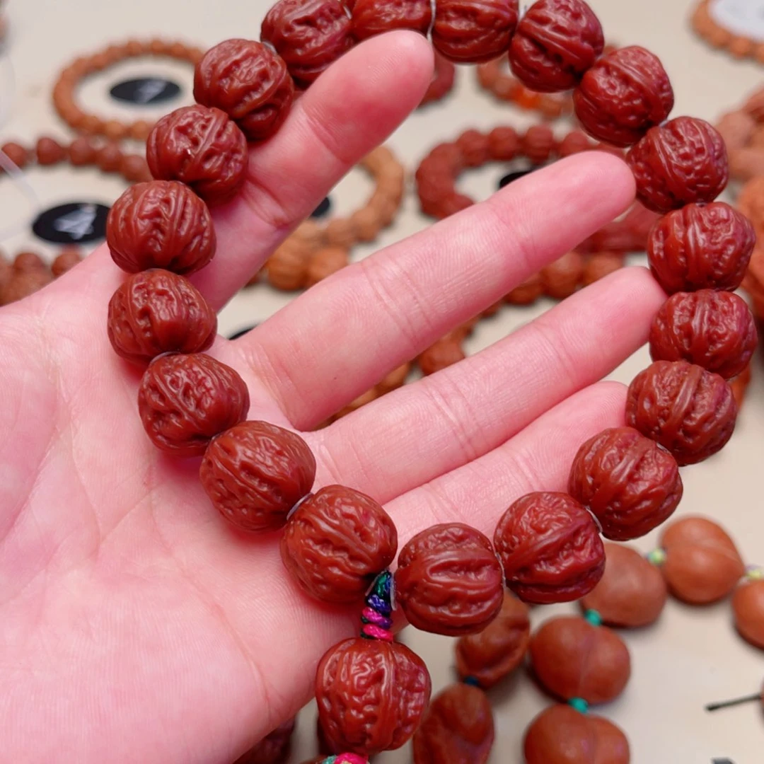 吊坠文玩核桃颜京八棱