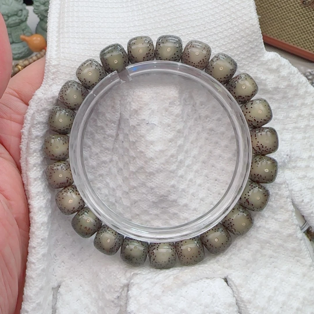 星月菩提手串糯冰果冻大眼睛10*9