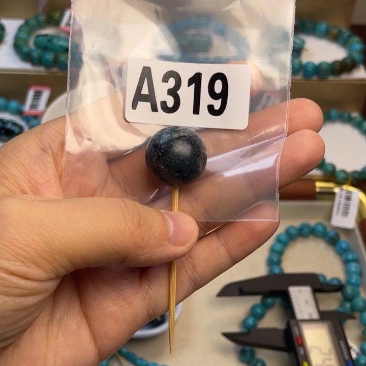 卡19mm精品黑圆珠