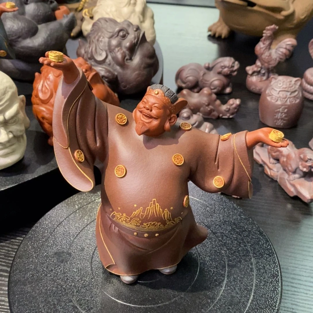 【闪购商品】紫砂茶宠歌舞升平