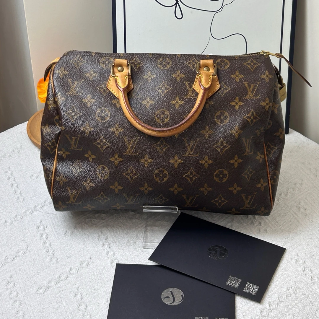 95新 LouisVuitton/路易威登 speedy 30手提  /JWX5526