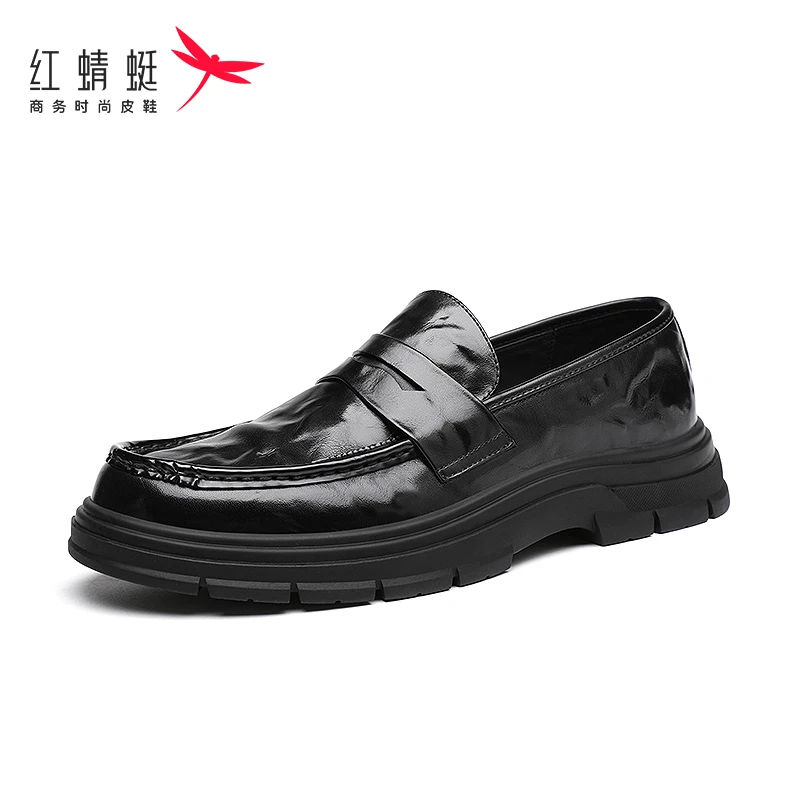 红蜻蜓男商务皮鞋