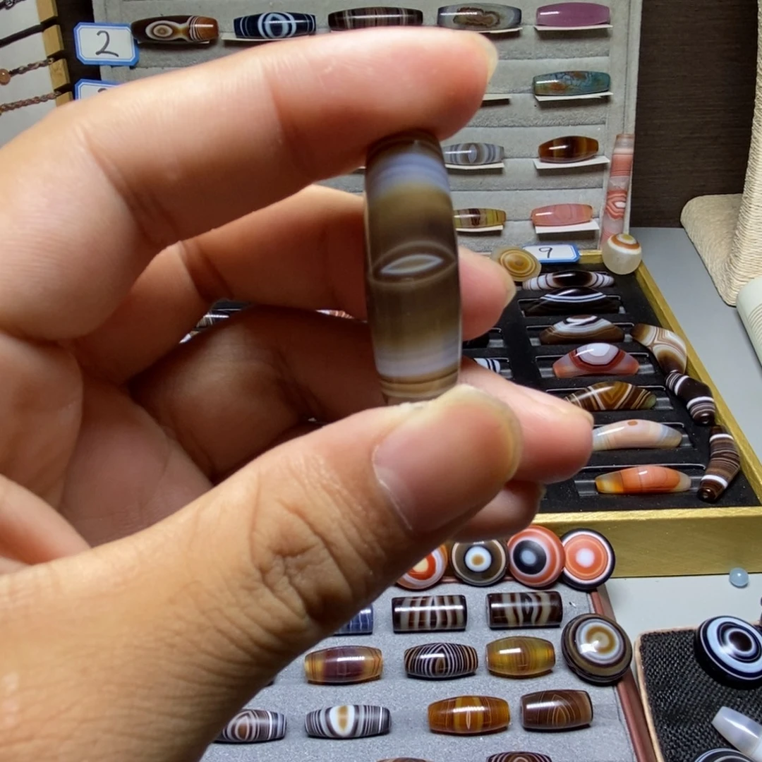 玛瑙/玉髓合金珠宝半成品