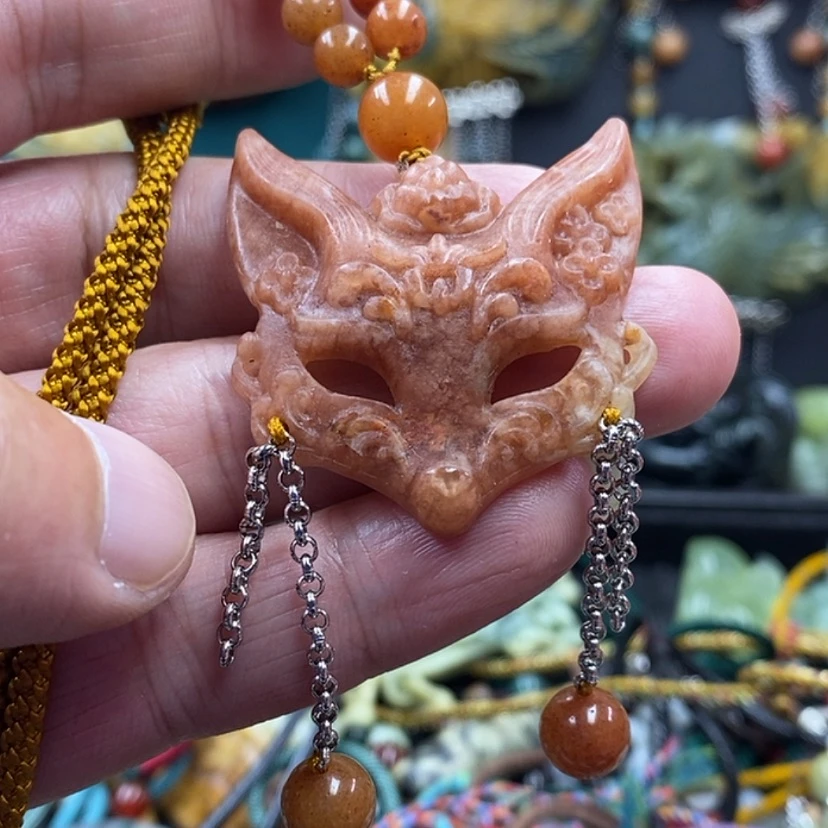 【闪购商品】蛇纹石玉未镶嵌吊坠