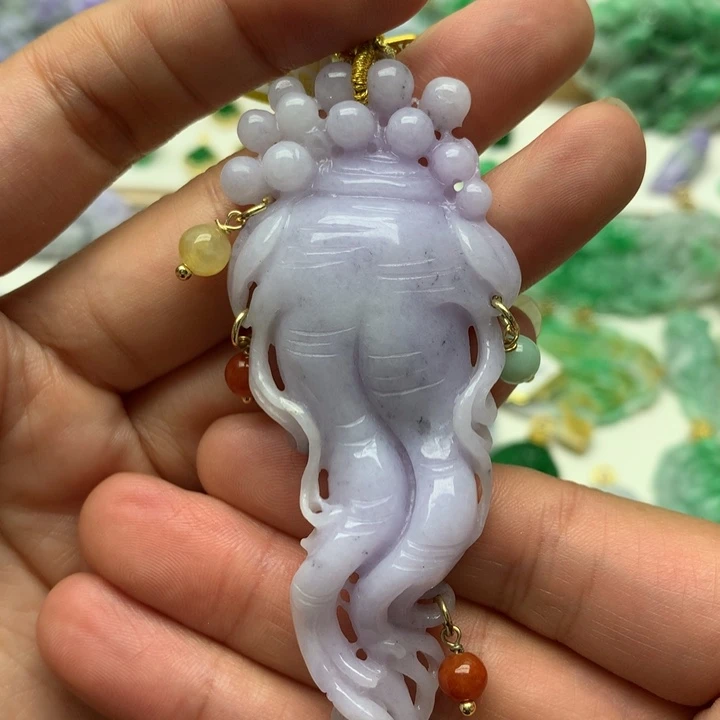 颈饰未镶嵌翡翠翡翠