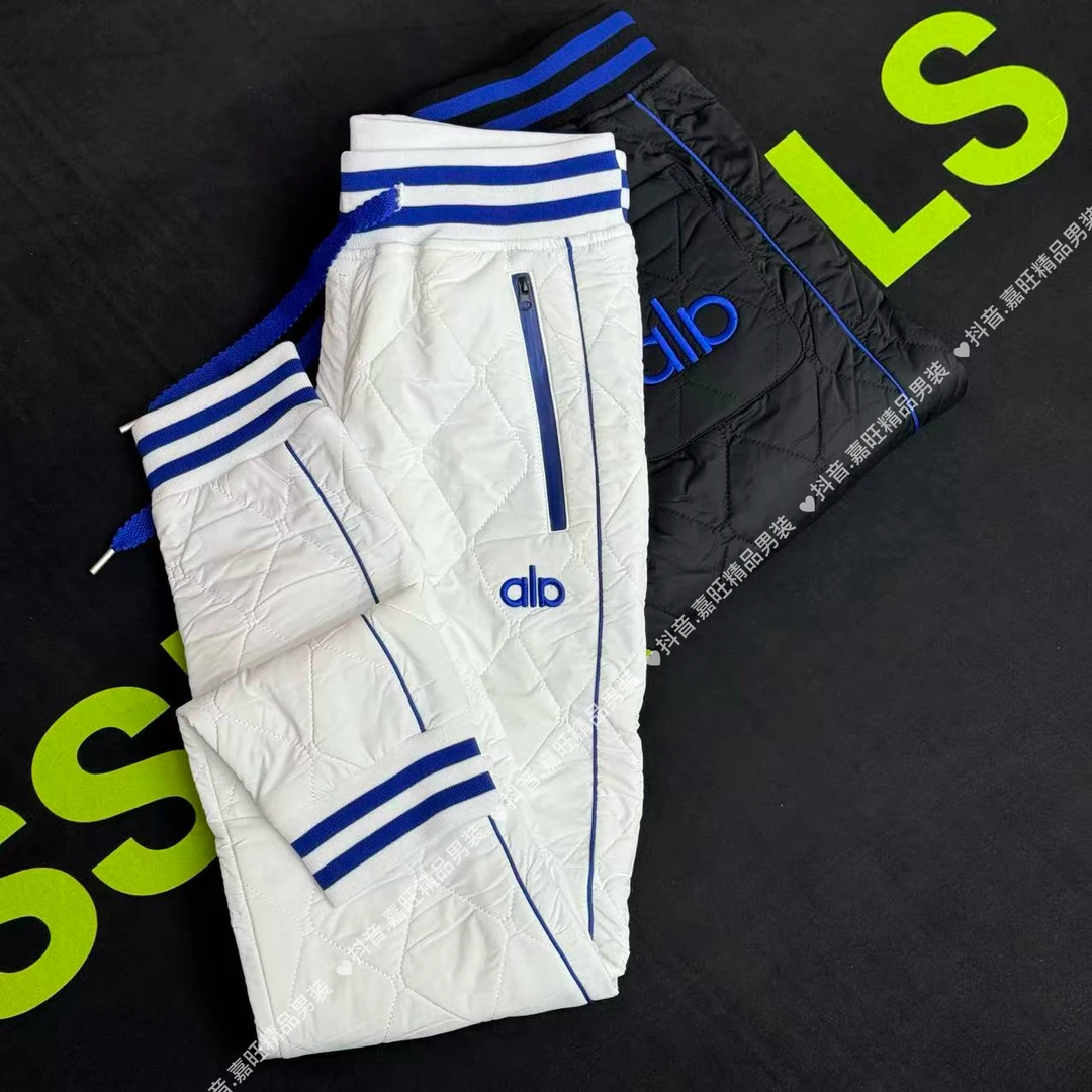 8847秋冬男士欧货轻奢潮流时尚百搭纯色舒适外穿束脚棉裤