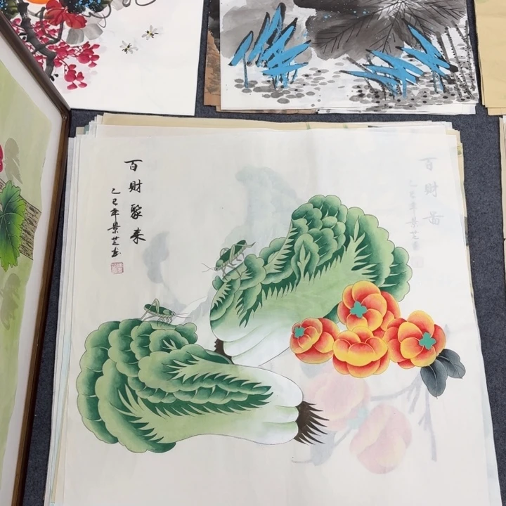 国画68×68工笔画画画画画