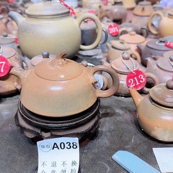 茶壶紫砂坭兴陶柴烧