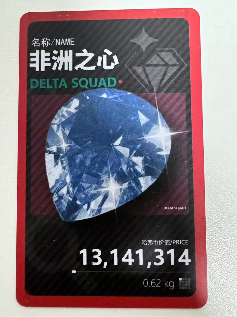 三角洲行动CCICC主题周边收藏卡，值得拥有的珍藏好物