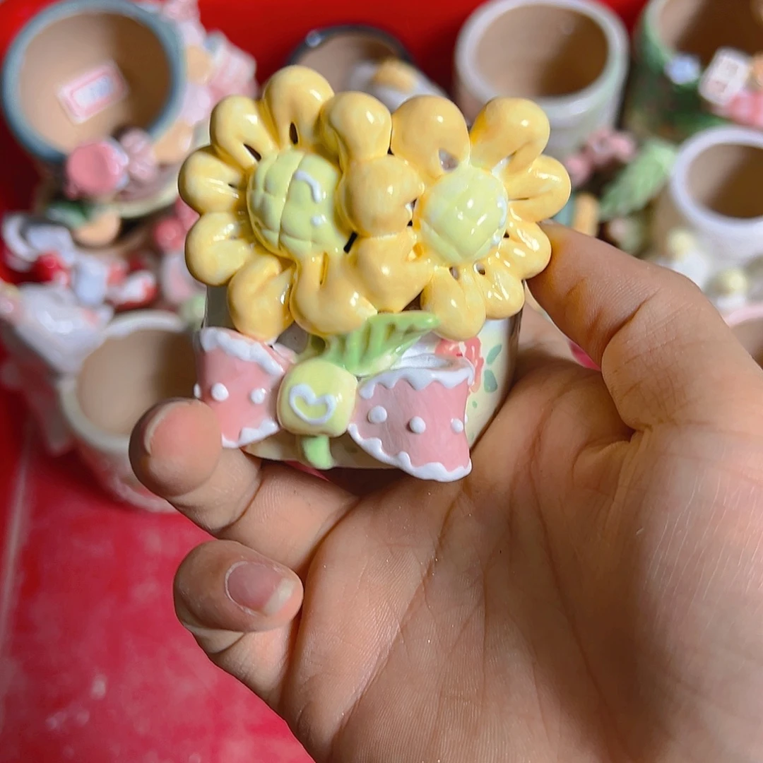 清仓老梧家手工多肉花盆