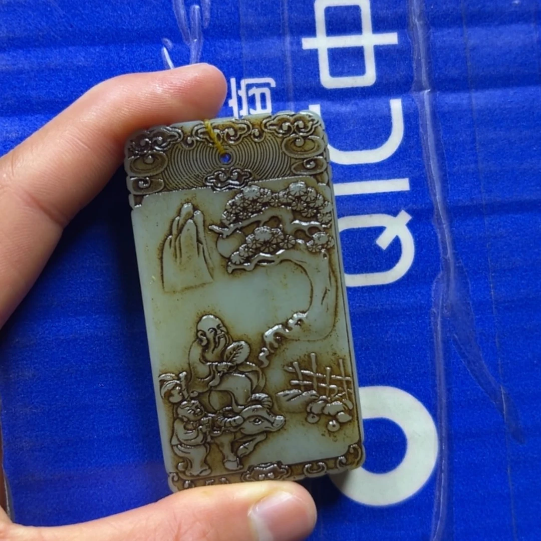 【闪购商品】和田玉挂件未镶嵌用****3