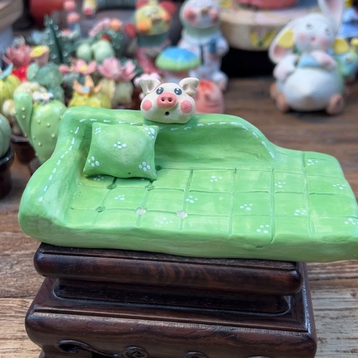 摆件陶小镇青花每日有新品