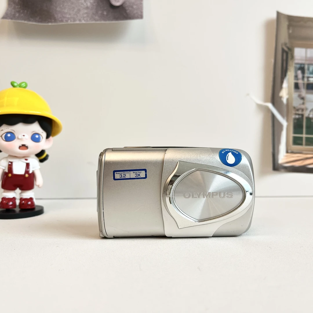 9新 Olympus/奥林巴斯 u300银色 320万像素3倍变焦复古冷白皮爆款