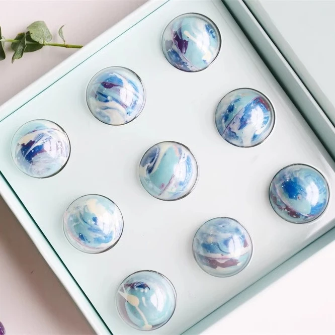 纯可可脂星空星球巧克力学习制作视频课程