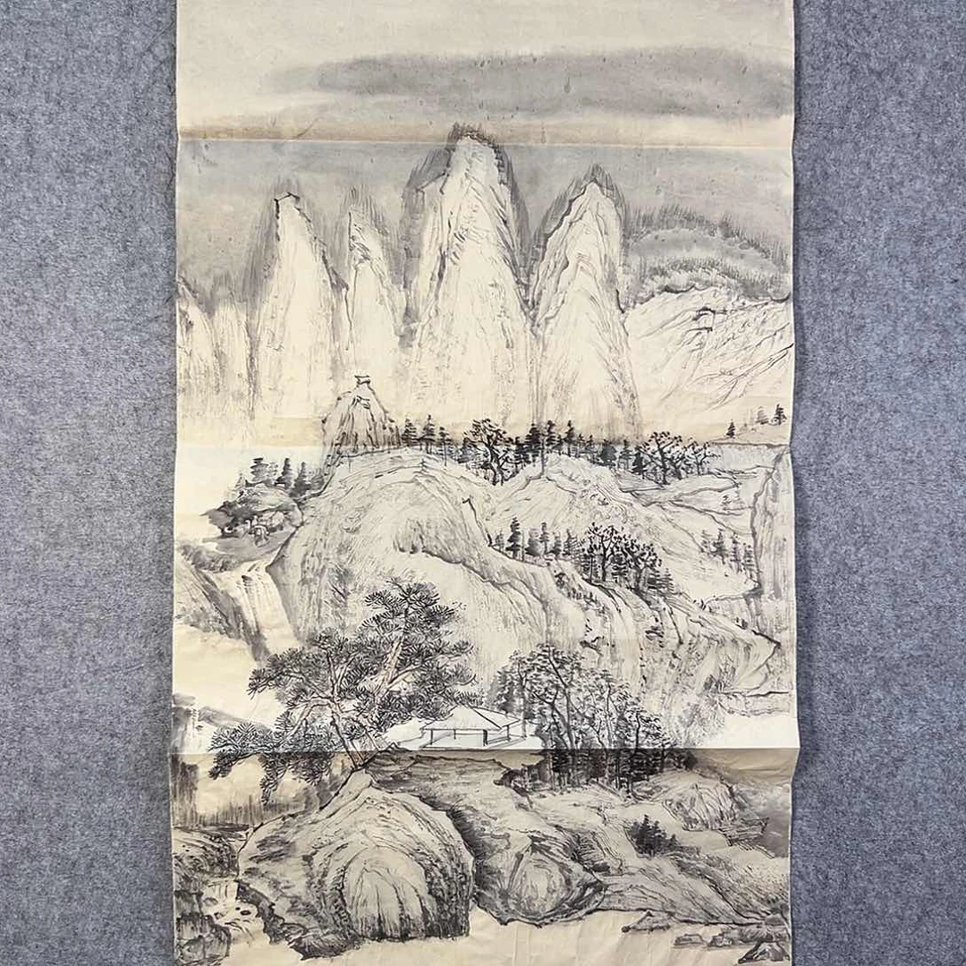 国画560 牡丹等植物生长于这里生长较