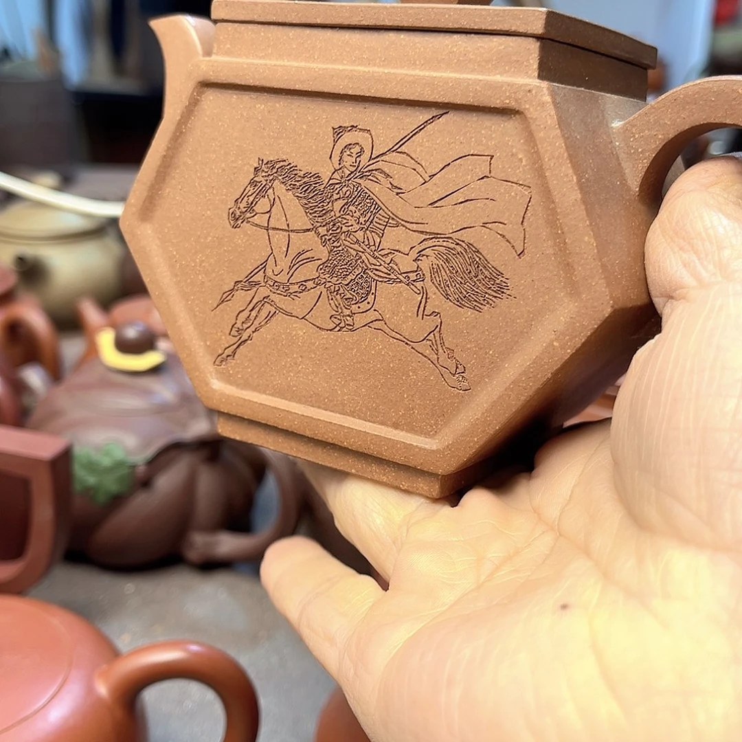 茶壶紫砂全手工制作