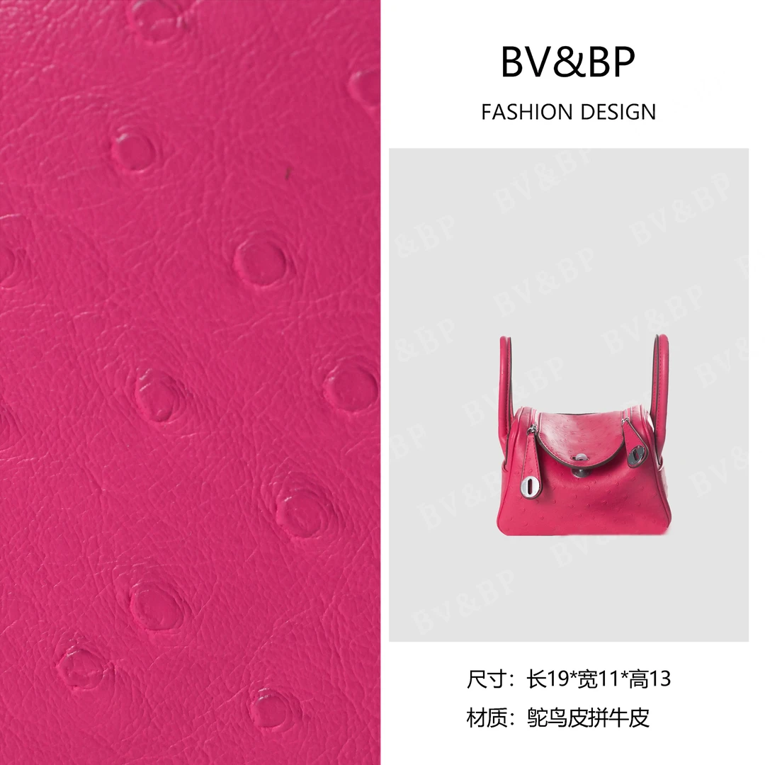 BV&BP· 原创设计 真皮高定手提单肩包  BV1901L-墨西哥粉