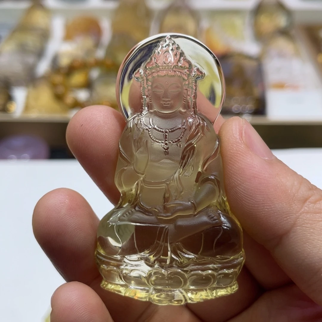 水晶颈饰未镶嵌四****伟定制