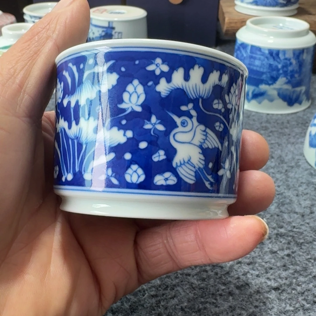 现代景德镇陶瓷手绘茶具