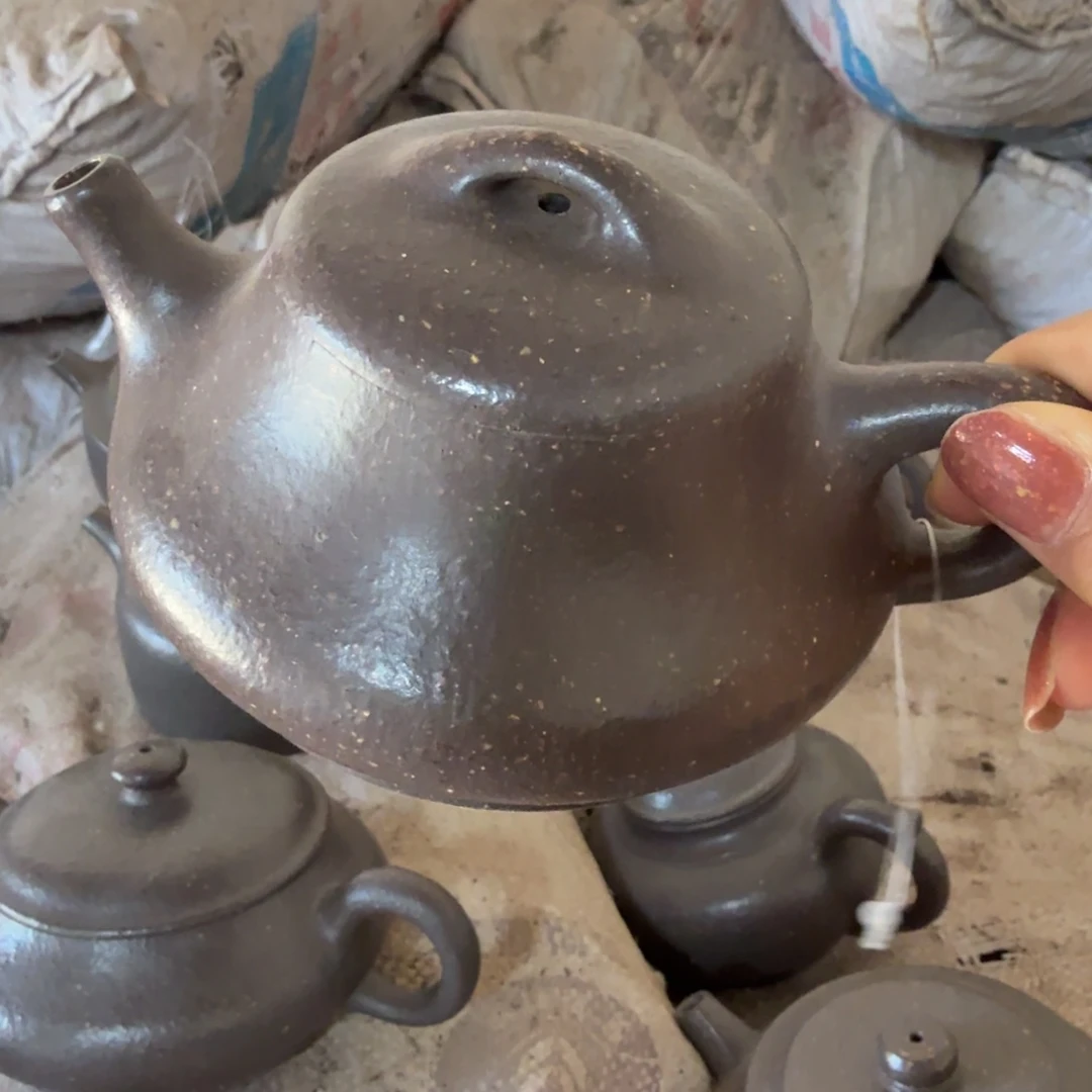 茶壶紫砂黄龙山原矿天青200