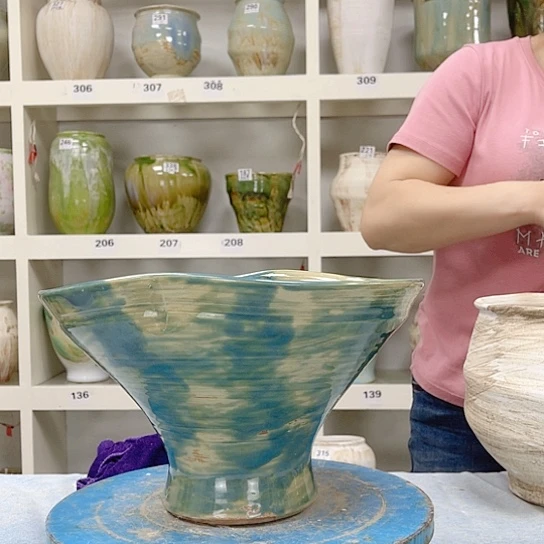 景德镇陶瓷花盆花盆